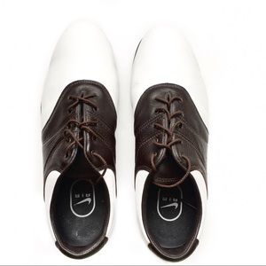 brown nike golf shoes